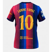 Stroje piłkarskie Barcelona Lamine Yamal #10 Koszulka Podstawowej 2026-27 Krótki Rękaw